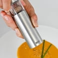 thumbnail image 4 of Adhoc Slim Profile Muskatino Nutmeg Mill & Spice Grinder with Ceracut & Storage Container, Stainless Steel 5", 4 of 5