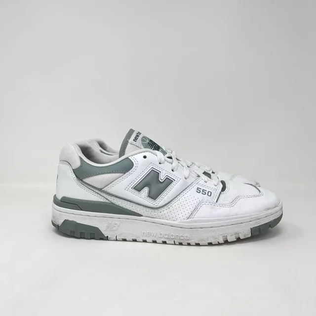 New Balance 550 x Anime Leon Dore Silver Athletic Casual Shoes Men's Size 8.5 B