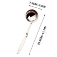 thumbnail image 3 of TIMIFIS Ladle Ladle Stainless Steel Thick Soup Spoon Bent Serving Spoons Kitchen Gadgets, 3 of 7