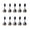 1, variant on Misright 10Pcs Heavy Duty Tablecloth Weights Rusts Proof Metal Ball with Clip Gift