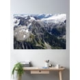 thumbnail image 2 of Glacial Mountains2 Poster Wall Art, Modern Wall Decor, 12x18 UNFRAMED, 2 of 3