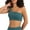 Green, variant on Celivon Womens Sports Bras Personality One Shoulder Strap Bandeau Sexy Back Shockproof Fit Full Coverage Vest Underwear Yoga Everyday Bra Size S-XXL