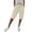 Beige, variant on Cargo Capri Pants for Women Quick Dry Lightweight Hiking Pants Summer Travel Casual Capris with Pockets Brown,S