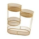 thumbnail image 4 of Cesta de frutas de metal Rack de almacenamiento de vegetales Saver de ahorro de hierro Partido de hierro Fruit de frutas de múltiples niveles Servicio oro, 4 of 8