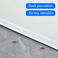 thumbnail image 5 of Door Bottom Seal Window Seal under Door Draft Blocker Door Sweep Door Draft Stopper Weather Stripping Door Seal, 5 of 6