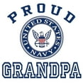 thumbnail image 2 of CafePress - Proud US Navy Grandpa Mug - 11 oz Ceramic Mug - Novelty Coffee Tea Cup, 2 of 4