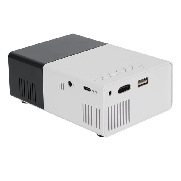 Proyector HD, Proyector Compacto 5V 2a Ajustable Para La Noche de Películas