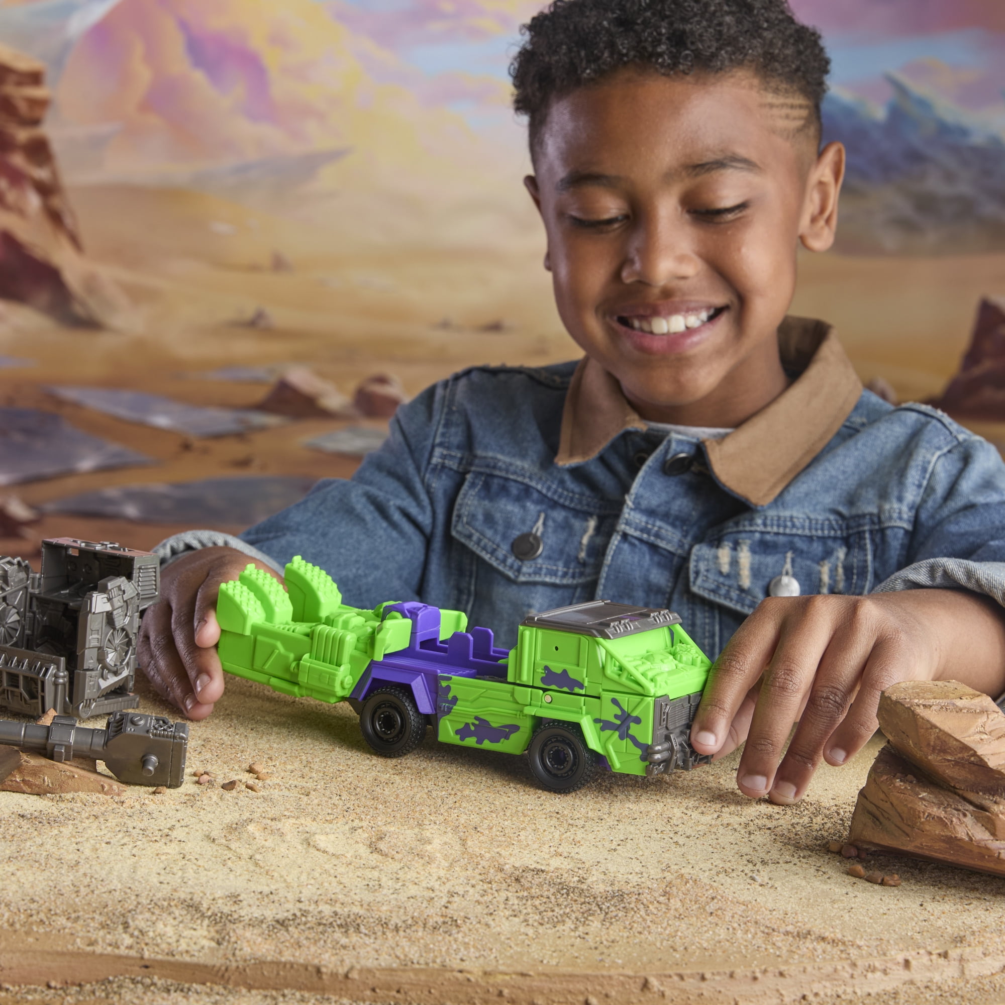 Transformers CYBERWORLD, figurine Ultimate Cyber Changers Megatron