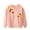Pink B, variant on Godderr Kid Girl Ruffle T- Shirt Cotton Sweatshirt Embroidered Soft Comfortable Toddler Spring Tops