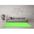 thumbnail image 3 of Ahgly Company Machine Washable Indoor Rectangle Abstract Green Modern Area Rugs, 3' x 5', 3 of 4