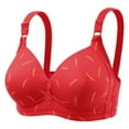 thumbnail image 1 of Bretelles Réglables Fines Sans Anneau en Acier Soutien-Gorge Respirant Soutien-Gorge Rassemblant, 1 of 5