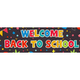 thumbnail image 3 of Yatrandify Colorful Welcome Back to School Banner with School Supplies Elements Backdrop Background Party Decorations for Classroom Entrance School Events Photo Props First Day Celebrations, 3 of 7