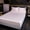 Pink, variant on Queen Size Satin Sheets Set 4 Piece, Bed Sheets for Hot Sleepers Deep Pocket Bedding Set for Mattress Up to 16 Inch Brushed Microfiber