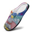 thumbnail image 3 of Dumbo Mens Cozy Slippers Warm Soft Plush Slipper Slip-on House Shoes for Home Indoor Outdoor, 3 of 8