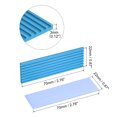 thumbnail image 2 of Uxcell Aluminum Heatsink Sky Blue 70x22x3mm with Tools and 1 x Pre-Cut Thermal Pad for SSD, 2 of 5