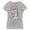 Athletic Heather, variant on Girl's Disney Collage Emblem  Graphic Tee Black X Small