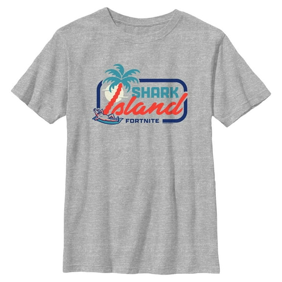 Boy's Fortnite Shark Island Peely  Graphic T-Shirt