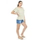 thumbnail image 2 of Blusa de lino con botones Roman Fashion /Juvenil, 0320 (Beige) beige M, 2 of 5