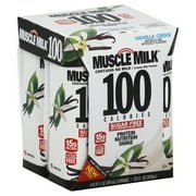 Muscle Milk Shake, 15 Grams of Protein, Vanilla Crème, 8.25 Oz, 4 Ct