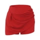 thumbnail image 4 of Gibobby Shorts Deportivo Falda estampada de entrenamiento informal diario para mujer Tenis Yoga Deporte Falda Pantalones cortos Falda(Rojo, S), 4 of 4