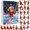 D, variant on QLUEWX 2026 Christmas Advent Calendar, 24PCS Merry Christmas Surprise 2D Acrylic Red Dress Up Monkeys Blind Box, Christmas Countdown Calendar Pendants, 24 Countdown Collectible Gift for Kids Adults