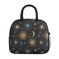 thumbnail image 2 of Lunch Bag Lunch Box for Women Reusable Insulated Lunch Bags,Water-Resistant Sun and Moon Pattern Cooler Lunch Tote Bag, Large Capacity for Work Travel Picnic, 2 of 6
