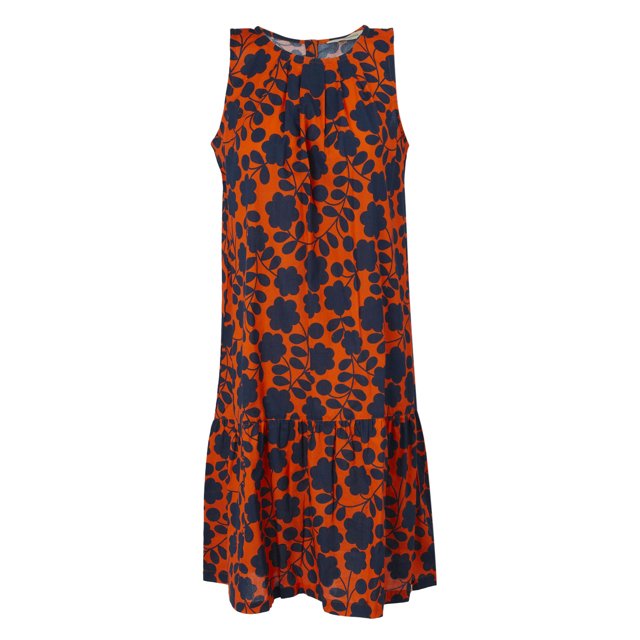 Regatta Robe Midi à Fleurs de Passion pour Femmes Orla Kiely