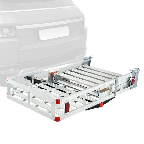 Aluminum trailer hitch rack hotsell