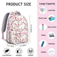 thumbnail image 6 of "Garden Flowers Backpack with Sunflower Accents - Durable School Backpack for Women, Comfortable Straps & Roomy Interior for Daily Campus Use", 6 of 6
