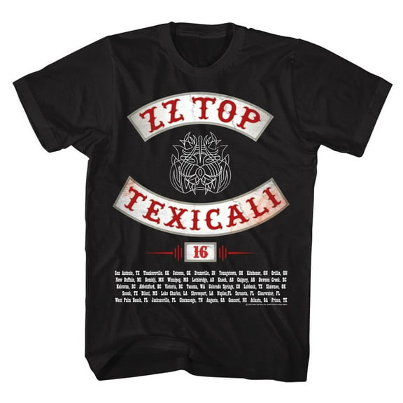 ZZ Top Texicali Black Adult T-Shirt 3Xlt