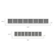 thumbnail image 2 of NewAge Products Bold Series 8-Piece Garage Storage Wall Cabinet Set, 2 of 6