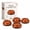 Walnut, variant on 4 Pack Upright Piano Caster Cups, Solid Wood Piano Leg Floor Protectors with EVA Foam Base, Non Slip Piano Wheel Cups for Hardwood Tile and Carpet