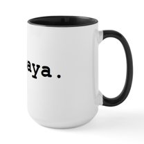 CafePress - Kumbaya Large Mug - 15 oz Ceramic Large White Novelty Mug