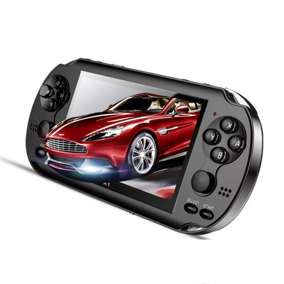 X1 Handheld Game Console with Preload 10000 Games With Headphones, Portable Video Games Support HDMI Output & Double Player, Classic Arcade Retro Game Player Gameboy Gift Present (4.3" Screen Black)