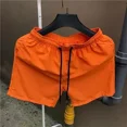 thumbnail image 3 of Pantalones cortos para hombre, de secado rápido, con cordón, para hombre, para sudar, de diseñador, color rojo, ropa de calle esencial personalizada con estilo casual, 3 of 5