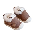 thumbnail image 2 of Baby Booties Newborn Boy Girl Shoes Winter Warm Fur Lining Non-Slip Lace Up Prewalker Boots, 2 of 8