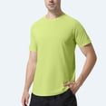 thumbnail image 2 of IhhxPro Men's Short Sleeve Button down Shirt Performance Tee Quick Dry Sport Athletic Casual Golf Workout Moisture Wicking Lightweight Fit Summer M-3XL, 2 of 9