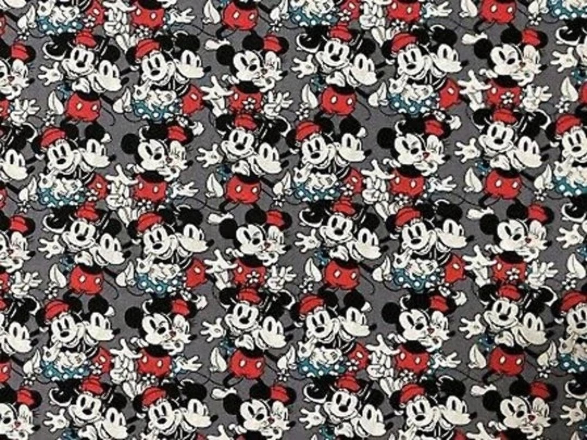 Disney Store Mickey Mouse Placemat Table Mat Dinnerware Red Black Place Mat New 