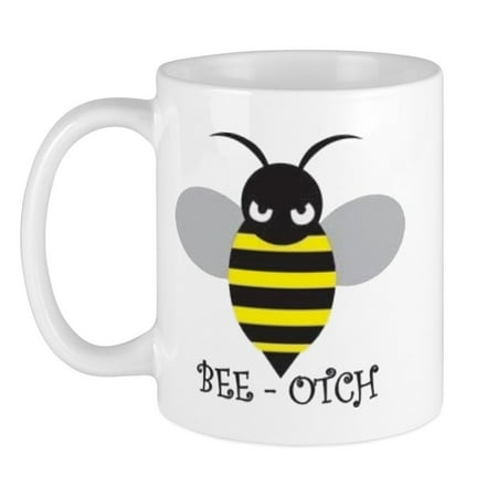 

CafePress - Beeotch Copy Mugs - Ceramic Coffee Tea Novelty Mug Cup 11 oz