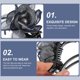 thumbnail image 4 of Milisten Accesorio Para Mujer Clip Pato Oscuro Con Flor De Para Y Fino, 4 of 7