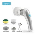 thumbnail image 2 of Multifunctional Electric Clean Brush 360 Degree Rotation for Home Kichen (White), 2 of 10