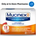 thumbnail image 2 of Mucinex D Expectorant and Nasal Decongestant Tablets, 36 Count, 2 of 10