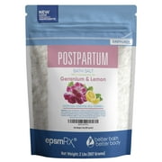 BETTER BATH BETTER BODY Postpartum Sitz Bath Salt 32 Ounces Epsom Salt with Frankincense, Lavender, Geranium, Chamomile and Lemon Essential Oils Plus Vitamin C and All Natural Ingredients 2 Pounds