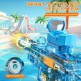 thumbnail image 2 of Pistola de agua eléctrica StimuVariety UMP45 con luces LED azules, 2 of 9