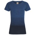 thumbnail image 1 of Stedman - Camiseta diseño Active ranglán sin costuras para mujer señora (Transición Azul), 1 of 2