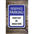 thumbnail image 1 of Reserved Parking or Curbside Pickup Sign With Your Custom Message - 12 x 18" Aluminum Sign, 1 of 4