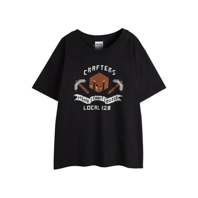 Minecraft Boys Short-Sleeved T-Shirt