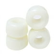 thumbnail image 1 of 4 Pcs/Ensemble Roue de Planche à Roulettes Longboard 54mmx36mm 82A Roue Acrobatique Skateboards Downspeed PU Roue, Blanc, 1 of 5