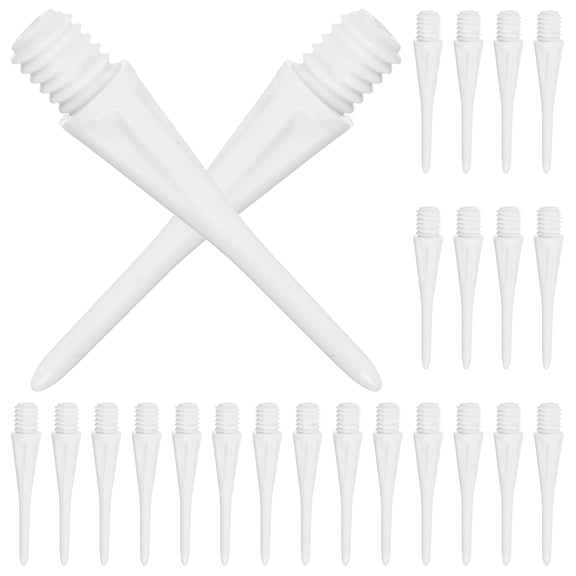 LEORX Leorx Replacement Points Durable White Plastic for Pets 50Pcs