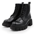 thumbnail image 3 of Bota Casual Salamandra con agujetas negro para mujer, 3 of 5